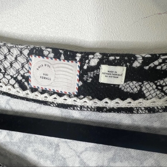 Anthropologie Postmark Leia Peplum Top Size XS - Picture 5 of 6